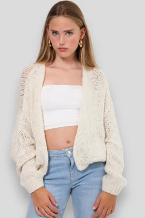Meet Me There Gilets Et Pulls*Gilet "Keep Me Warm" Petite Rose