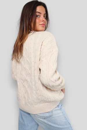Meet Me There Gilets Et Pulls*Maille Cosy Beige