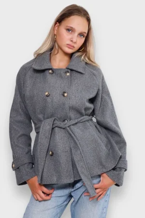 Meet Me There Habits*Manteau "Autie" Gris