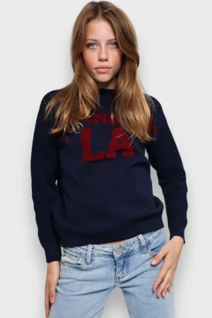 Meet Me There Gilets Et Pulls*Pull "Los Angeles" Rouge