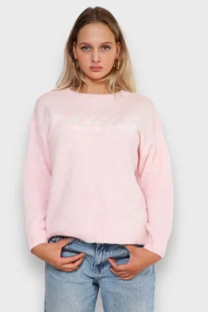 Meet Me There Gilets Et Pulls*Pull "Paris" Rose