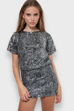 Meet Me There Robes*Robe "Glamour" Argent