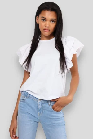 Meet Me There Hauts*Tee-Shirt "Peplum"