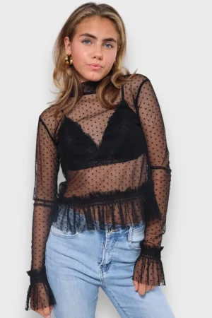 Meet Me There Hauts*Top "Chic" Noir